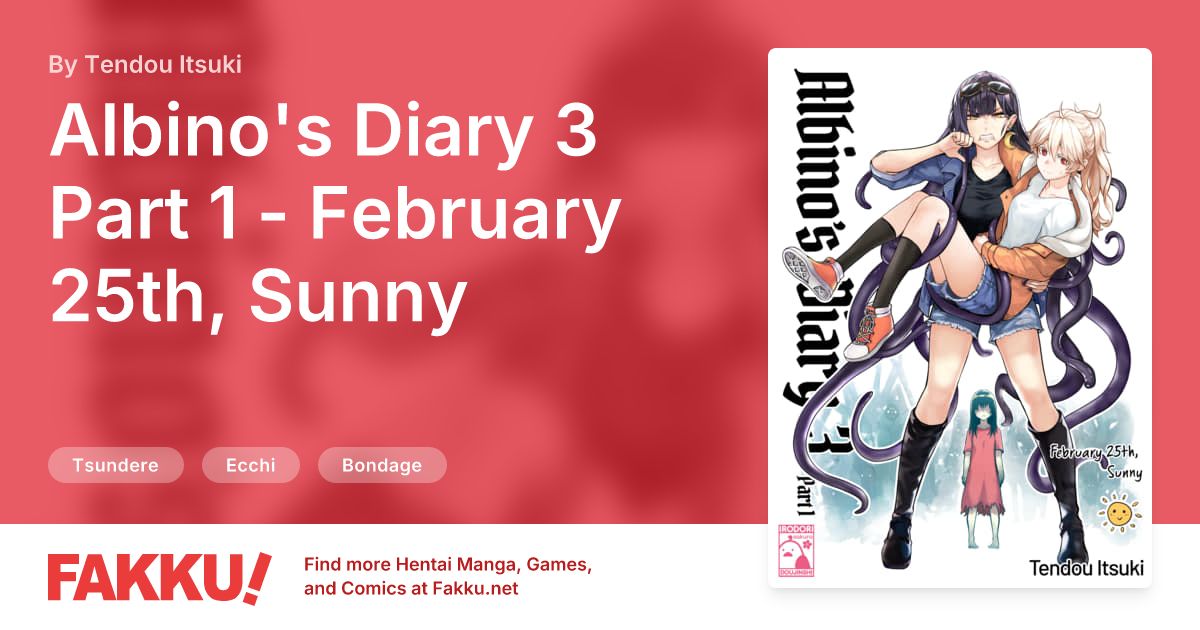 Albino's Diary 3 Part 1 - February 25th, Sunny Hentai by Tendou Itsuki - FAKKU