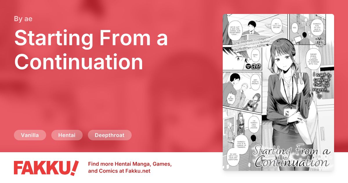 Starting From a Continuation Hentai by ae - FAKKU
