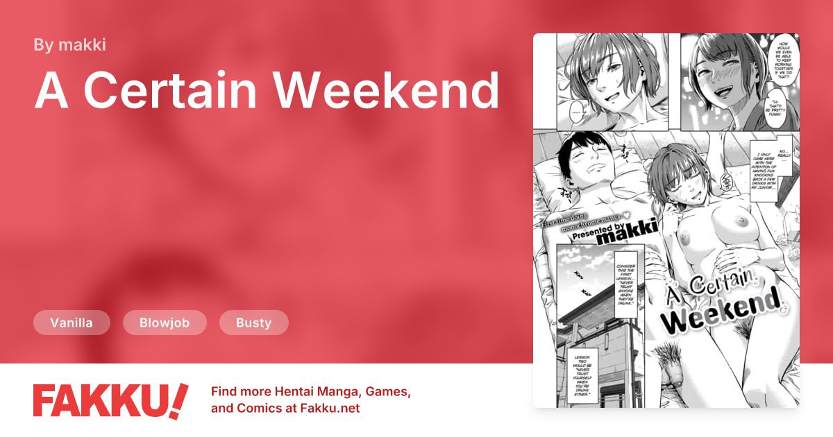 A Certain Weekend Hentai by makki - FAKKU