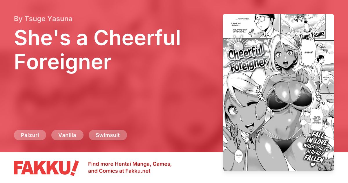 She's a Cheerful Foreigner Hentai by Tsuge Yasuna - FAKKU
