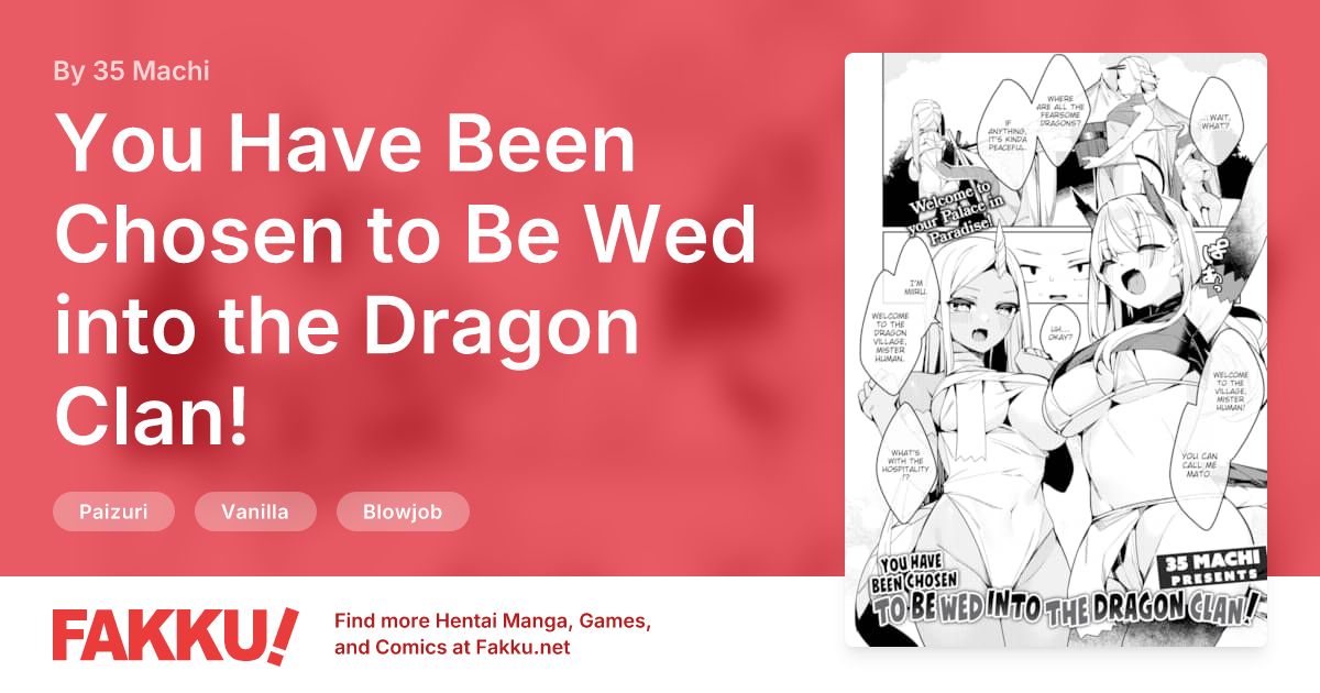 You Have Been Chosen to Be Wed into the Dragon Clan! Hentai by 35 Machi - FAKKU