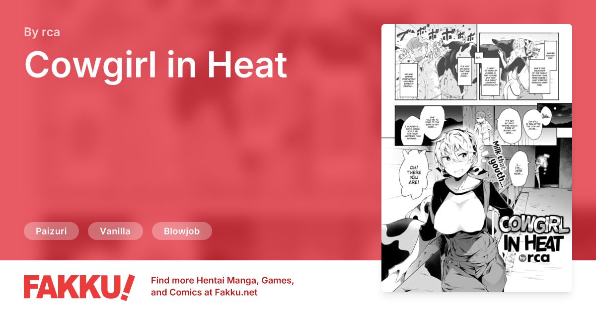 Cowgirl in Heat Hentai by rca - FAKKU