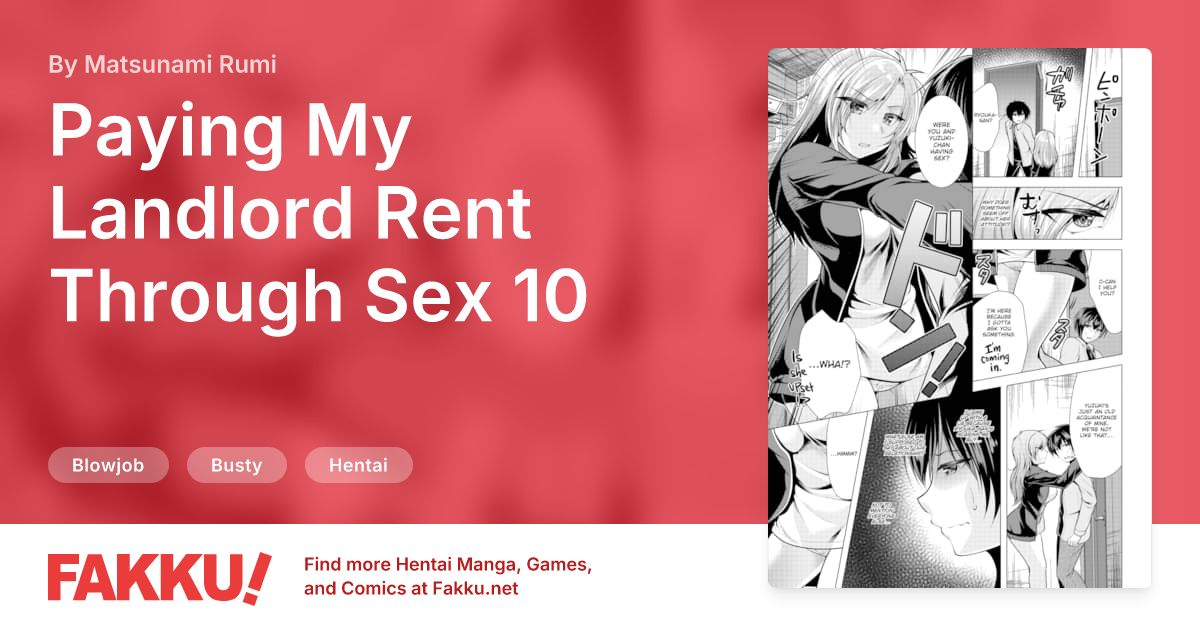 Paying My Landlord Rent Through Sex 10 Hentai by Matsunami Rumi - FAKKU