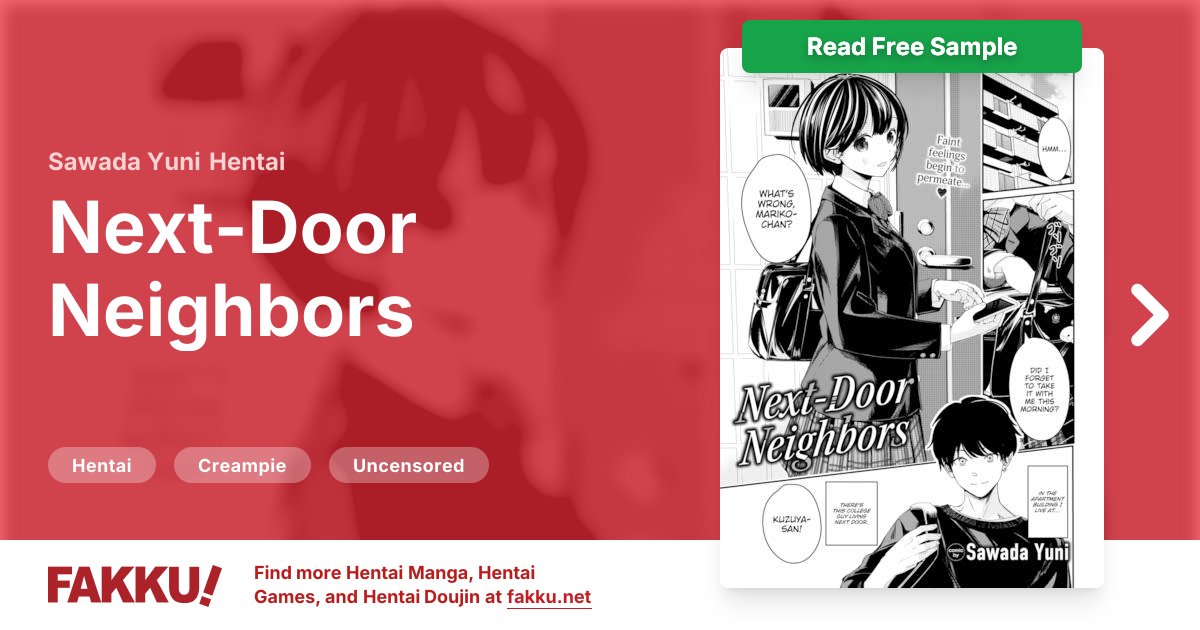  Next-Door Neighbors Hentai by Sawada Yuni - FAKKU