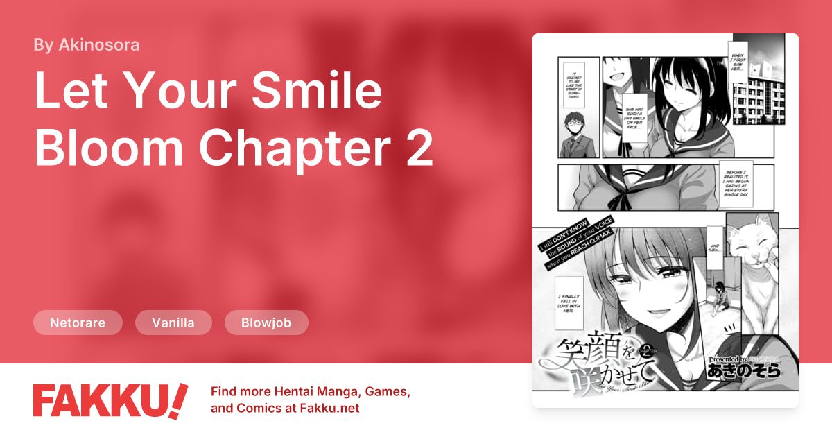 Let Your Smile Bloom Chapter 2 Hentai by Akinosora - FAKKU