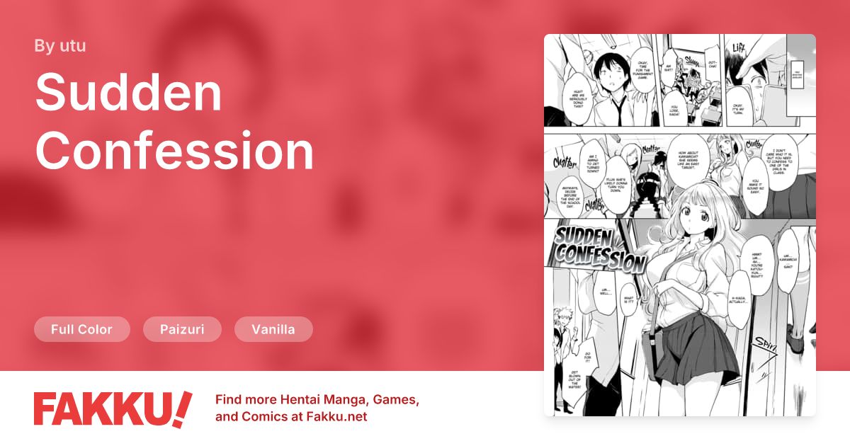 Sudden Confession Hentai by utu - FAKKU