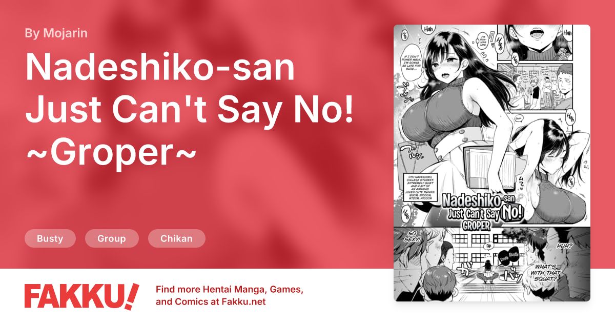 Nadeshiko-san Just Can't Say No! ~Groper~ Hentai by Mojarin - FAKKU