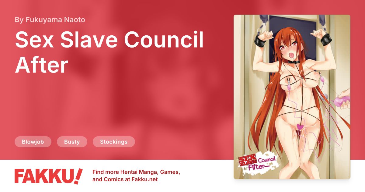 Sex Slave Council After Hentai by Fukuyama Naoto - FAKKU