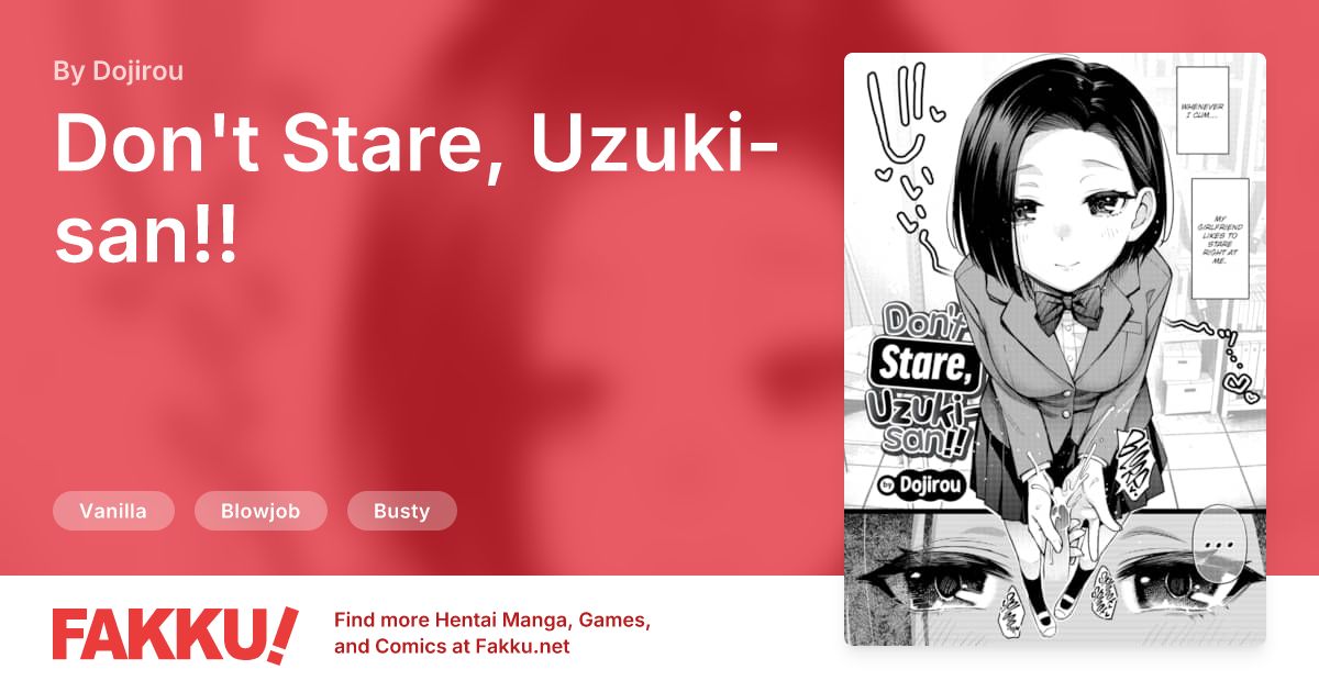 Don't Stare, Uzuki-san!! Hentai by Dojirou - FAKKU
