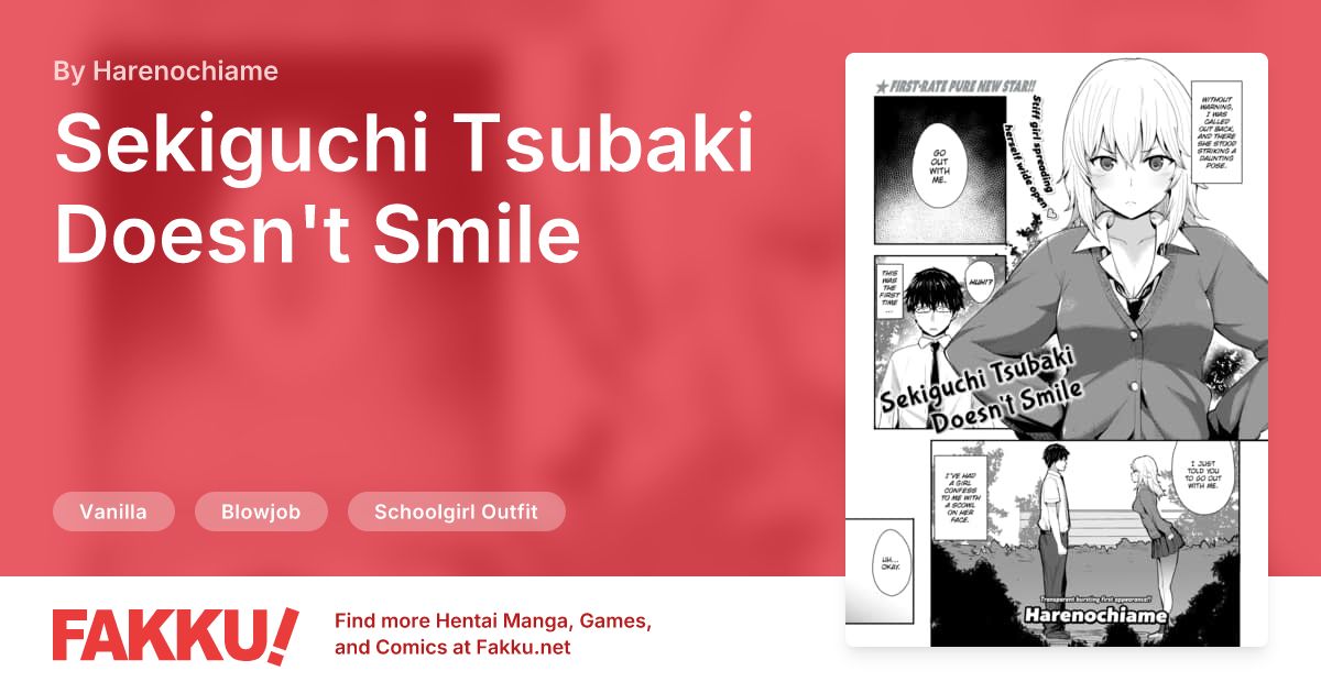  Sekiguchi Tsubaki Doesn't Smile Hentai by Harenochiame - FAKKU