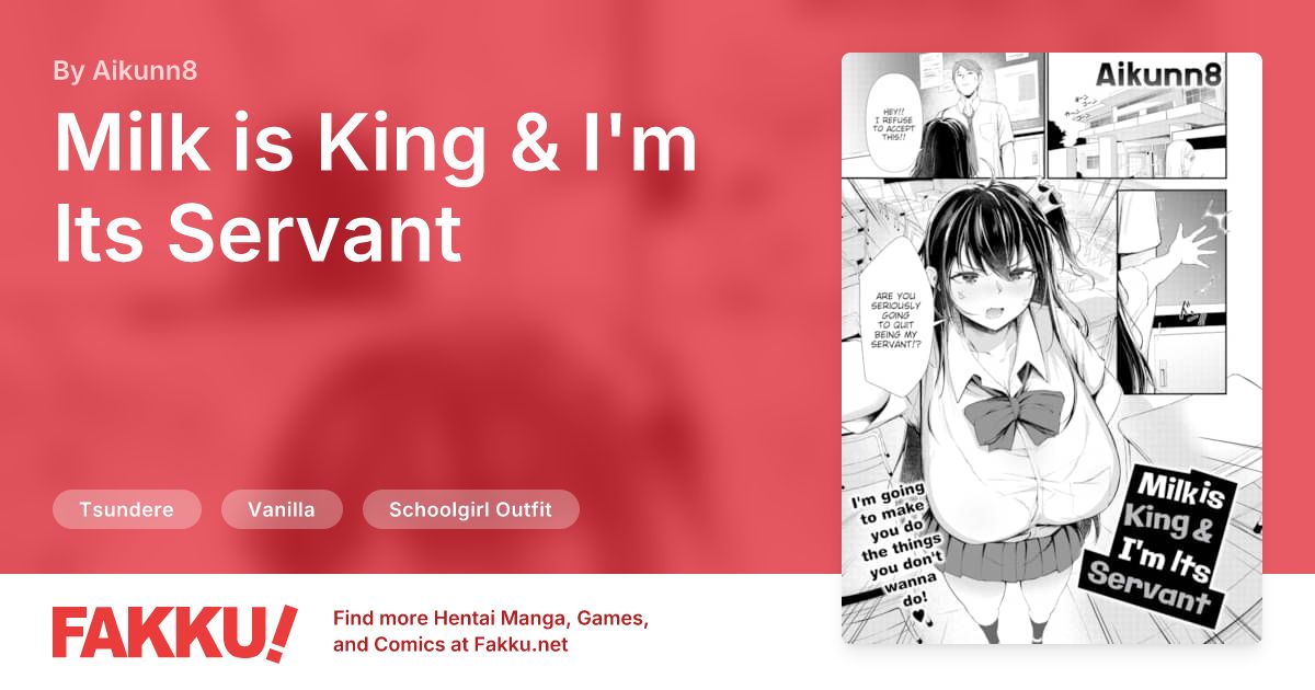 Milk is King & I'm Its Servant Hentai by Aikunn8 - FAKKU