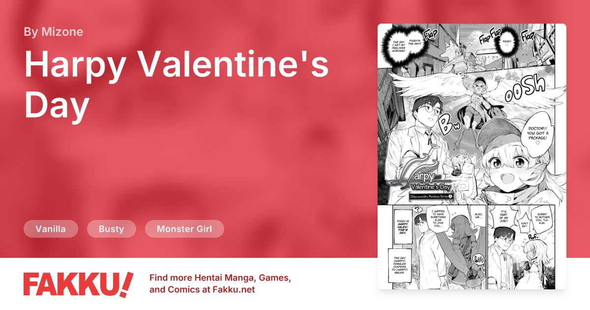 Harpy Valentine's Day Hentai by Mizone - FAKKU
