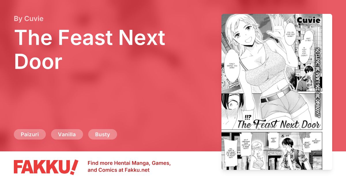 The Feast Next Door Hentai by Cuvie - FAKKU