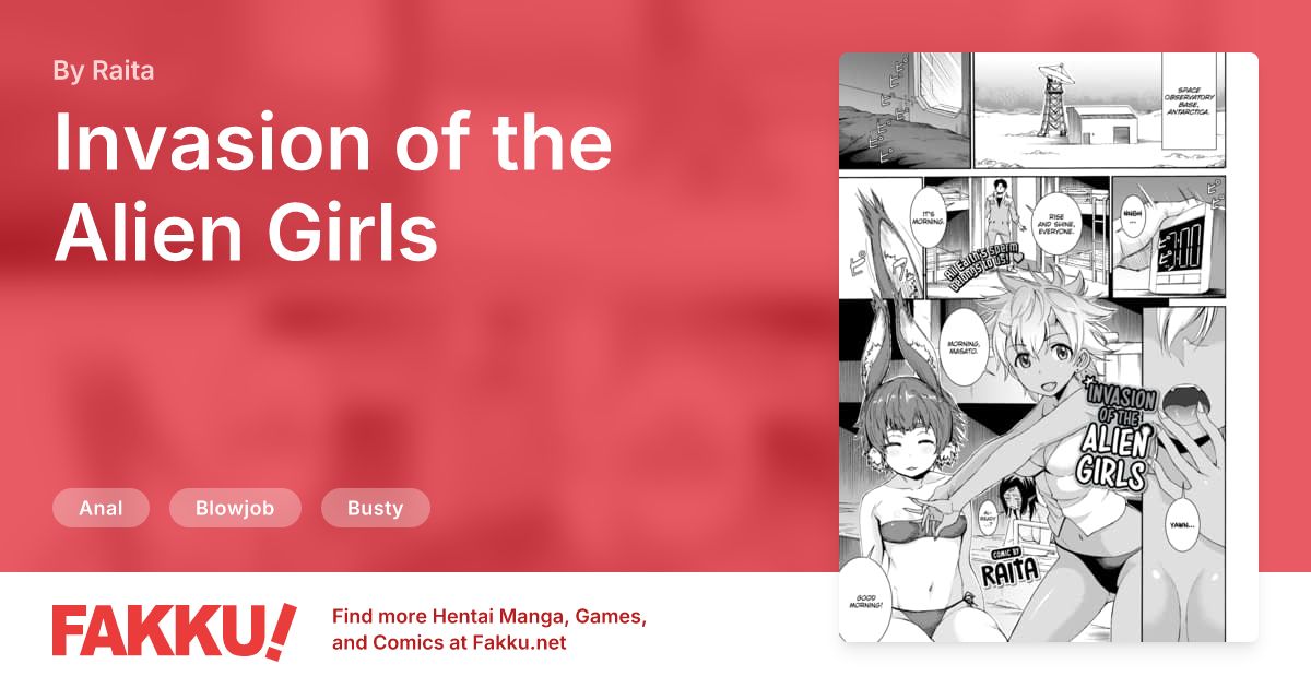 Invasion of the Alien Girls Hentai by Raita - FAKKU