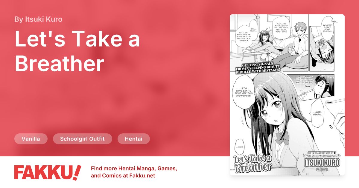 Let's Take a Breather Hentai by Itsuki Kuro - FAKKU