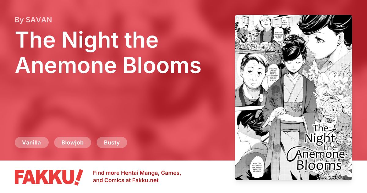 The Night the Anemone Blooms Hentai by SAVAN - FAKKU