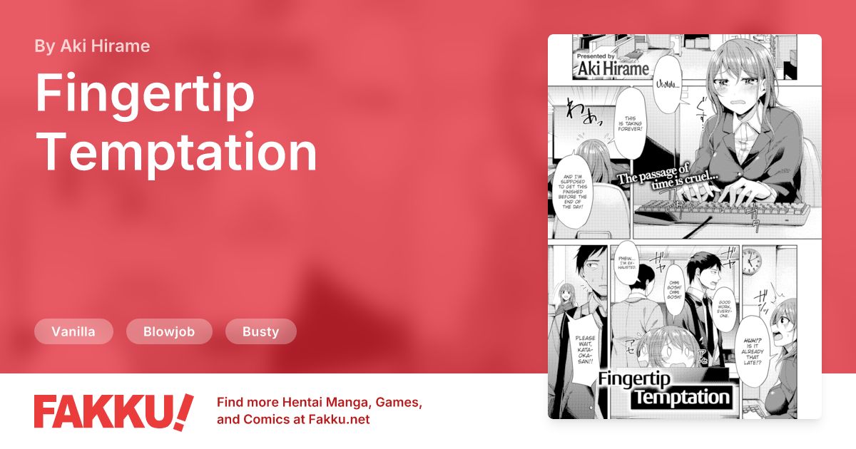 Fingertip Temptation Hentai by Aki Hirame - FAKKU