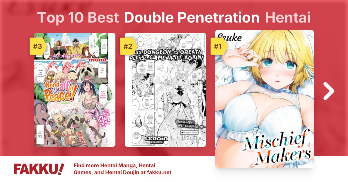 Top 10 Best Double Penetration Hentai