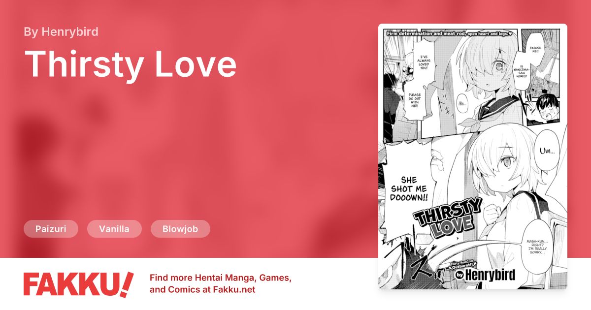 Thirsty Love Hentai by Henrybird - FAKKU