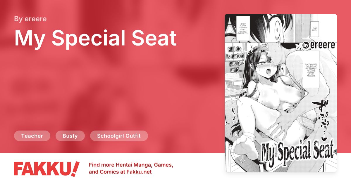 My Special Seat Hentai by ereere - FAKKU