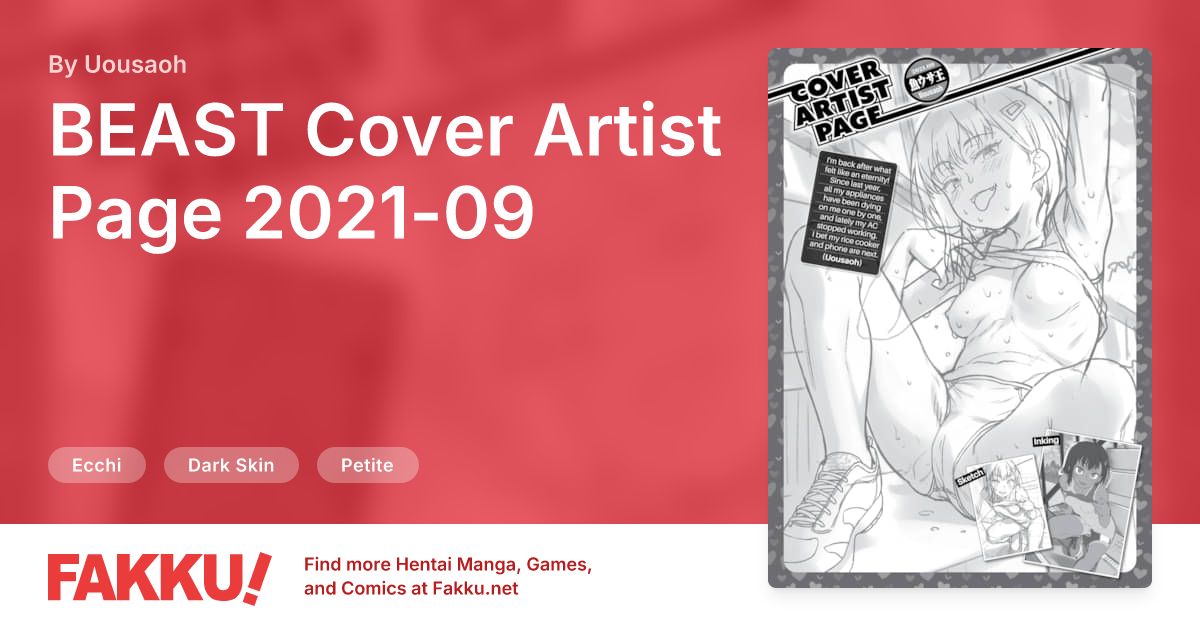 BEAST Cover Artist Page 2021-09 Hentai by Uousaoh - FAKKU