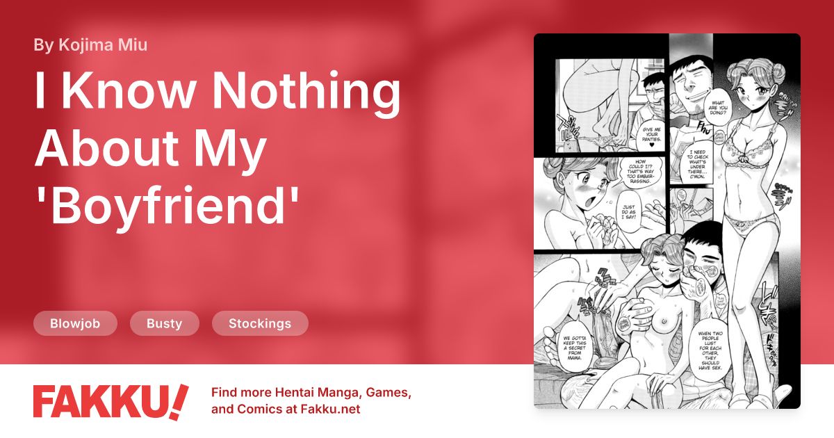 I Know Nothing About My 'Boyfriend' Hentai by Kojima Miu - FAKKU