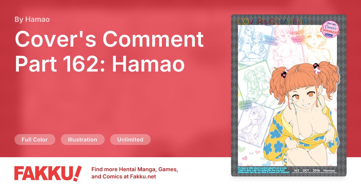 Cover's Comment Part 162: Hamao Hentai by Hamao - FAKKU