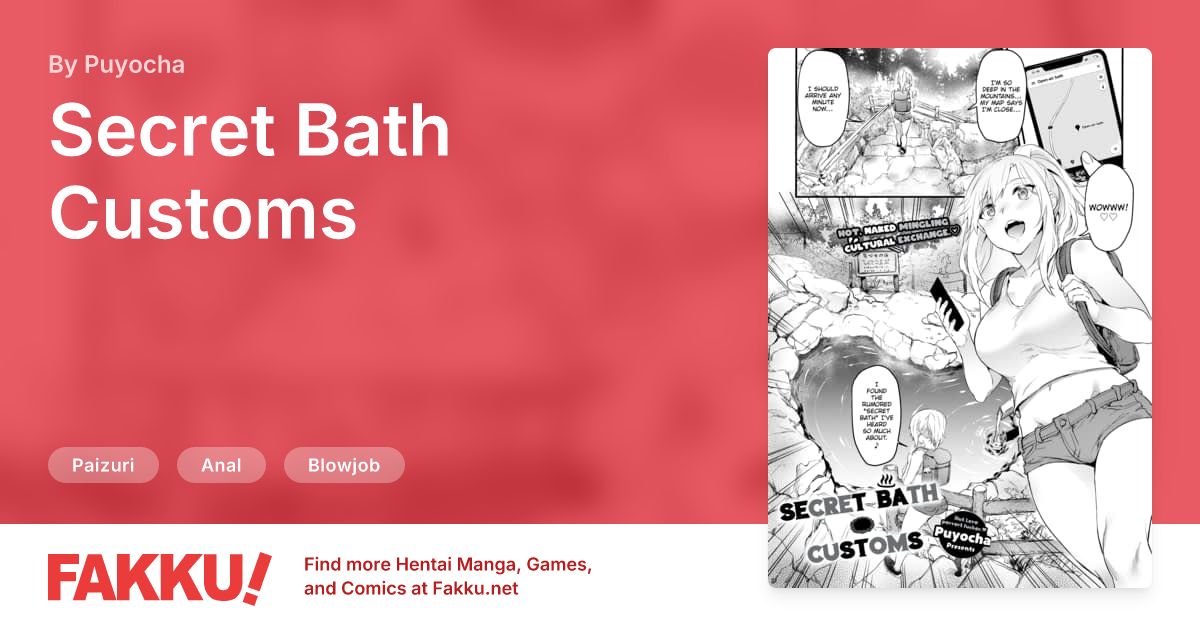 Secret Bath Customs Hentai by Puyocha - FAKKU
