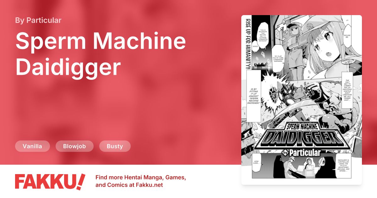 Sperm Machine Daidigger Hentai by Particular - FAKKU