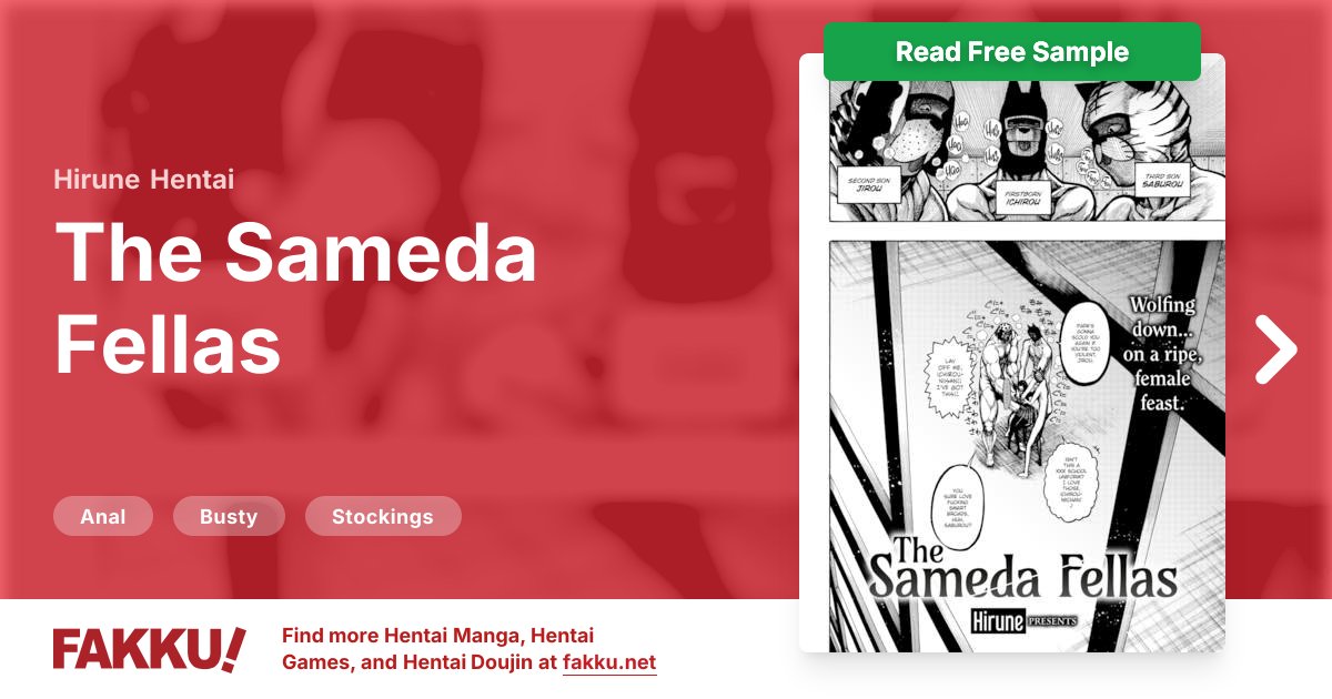  The Sameda Fellas Hentai by Hirune - FAKKU