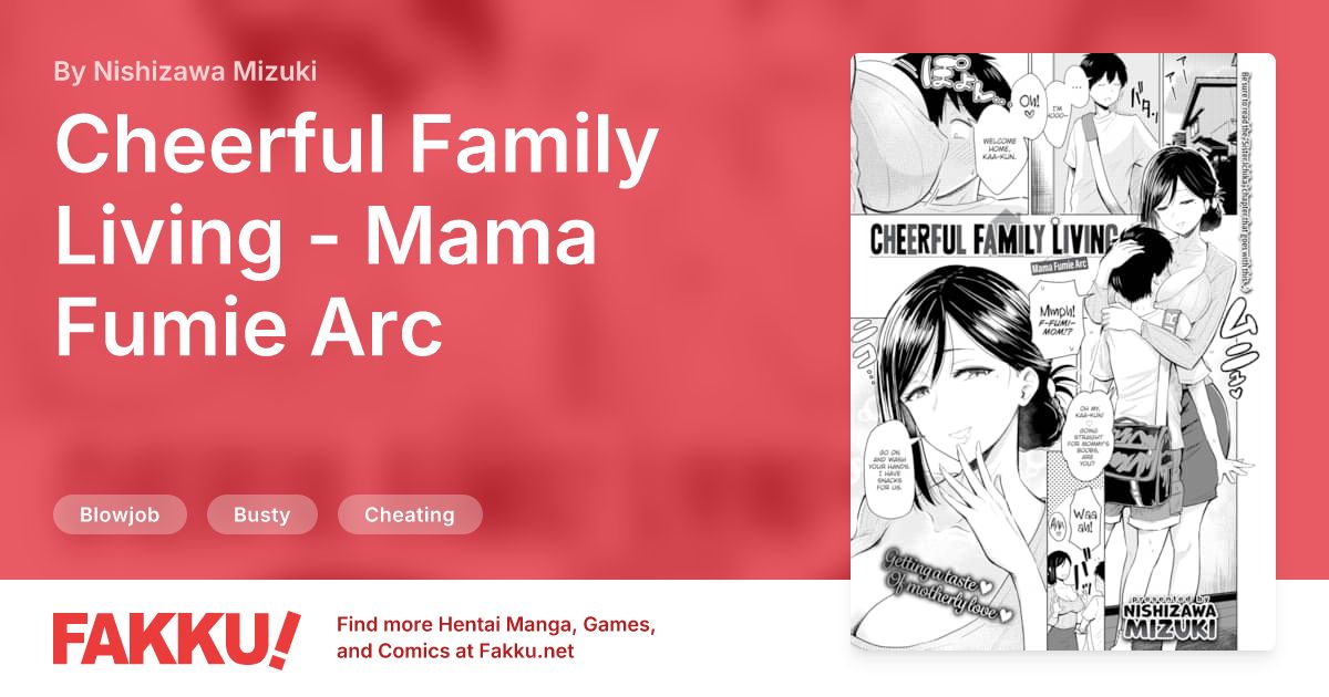  Cheerful Family Living - Mama Fumie Arc Hentai by Nishizawa Mizuki - FAKKU