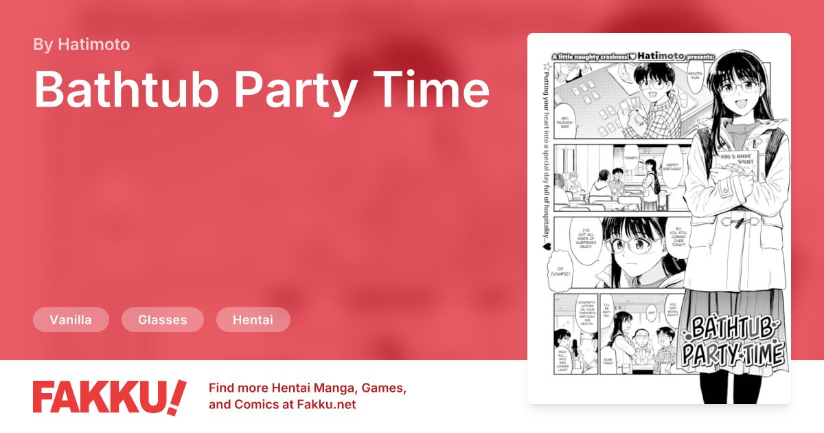 Bathtub Party Time Hentai by Hatimoto - FAKKU