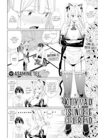 Kitty Maid & Tsundere Girlfriend Hentai Cover Image