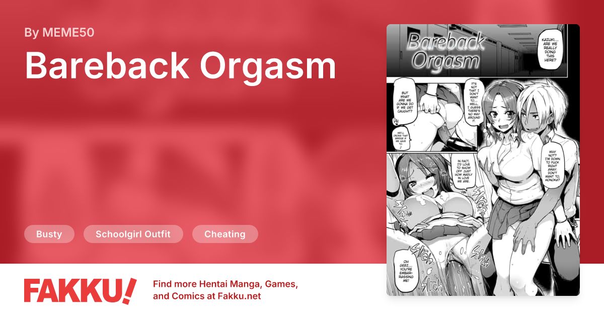  Bareback Orgasm Hentai by MEME50 - FAKKU