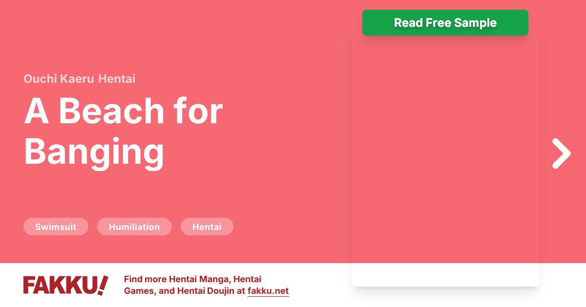  A Beach for Banging Hentai by Ouchi Kaeru - FAKKU