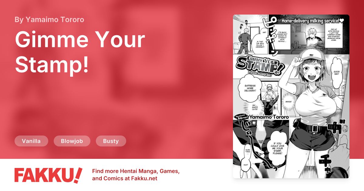Gimme Your Stamp! Hentai by Yamaimo Tororo - FAKKU