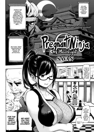 Pregnant Ninja by Moonlight Hentai Cover Image