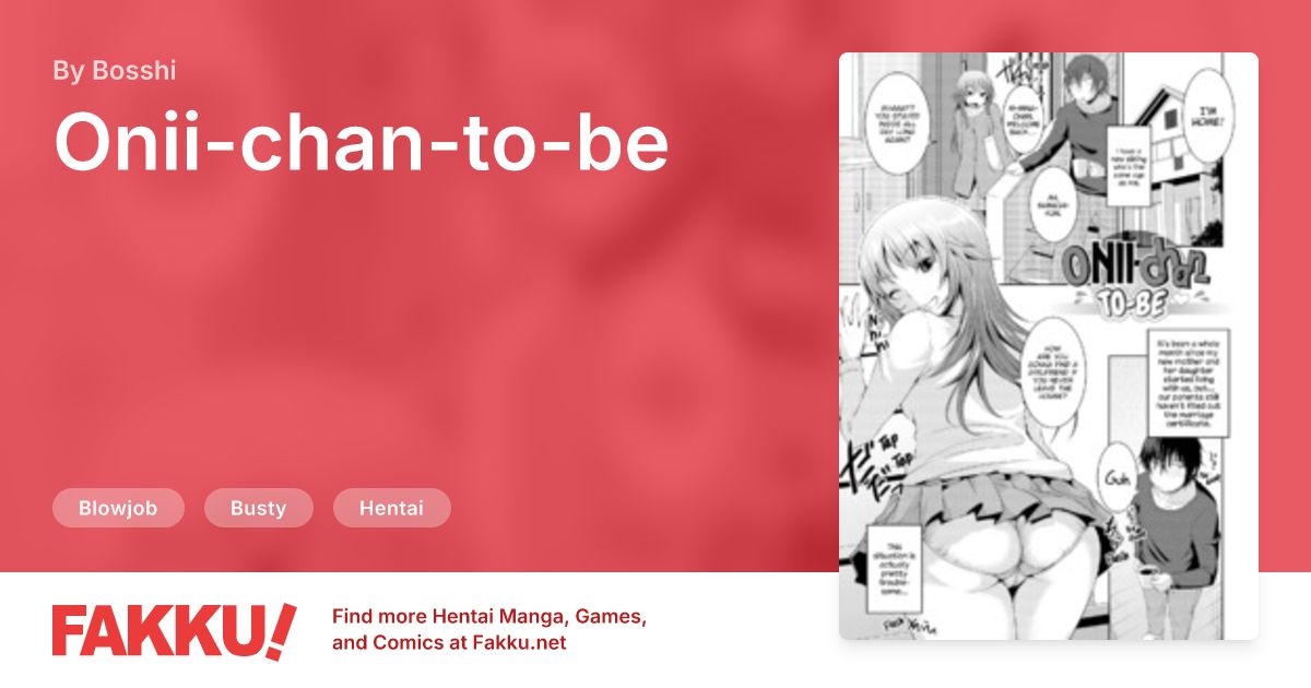 Onii-chan-to-be Hentai by Bosshi - FAKKU
