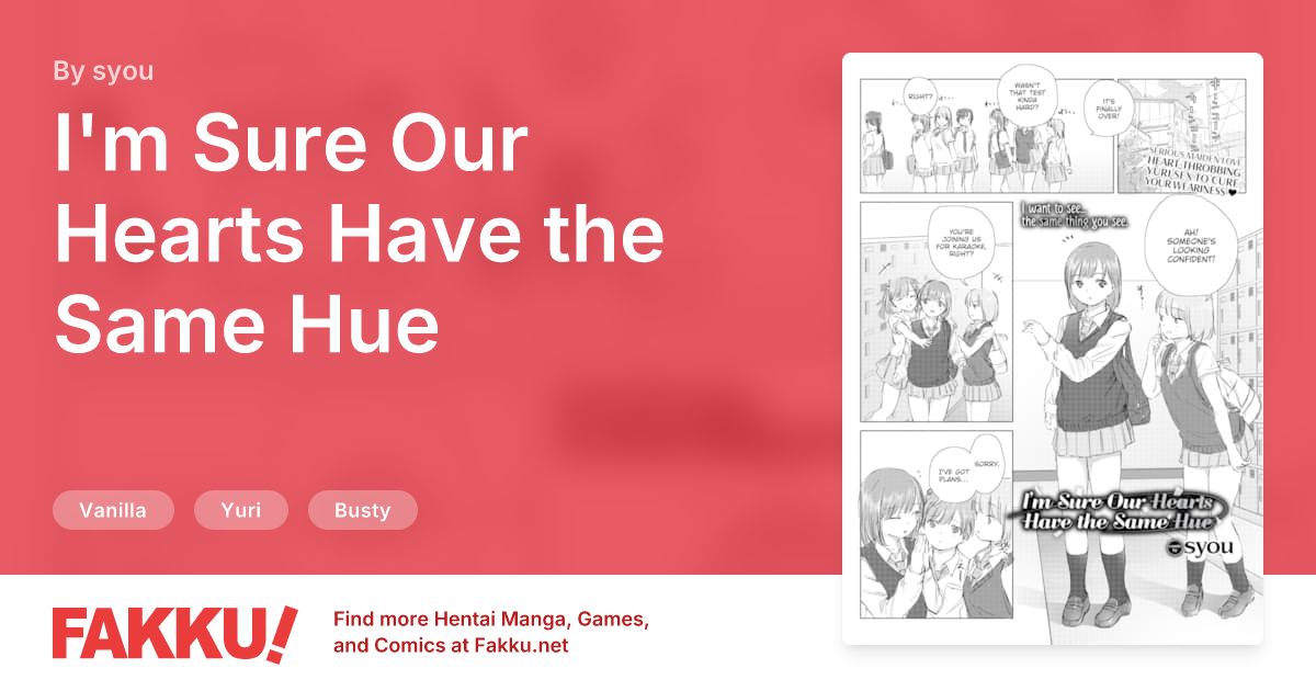 I'm Sure Our Hearts Have the Same Hue Hentai by syou - FAKKU