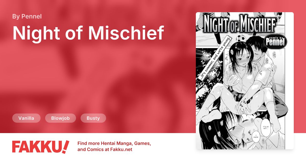 Night of Mischief Hentai by Pennel - FAKKU