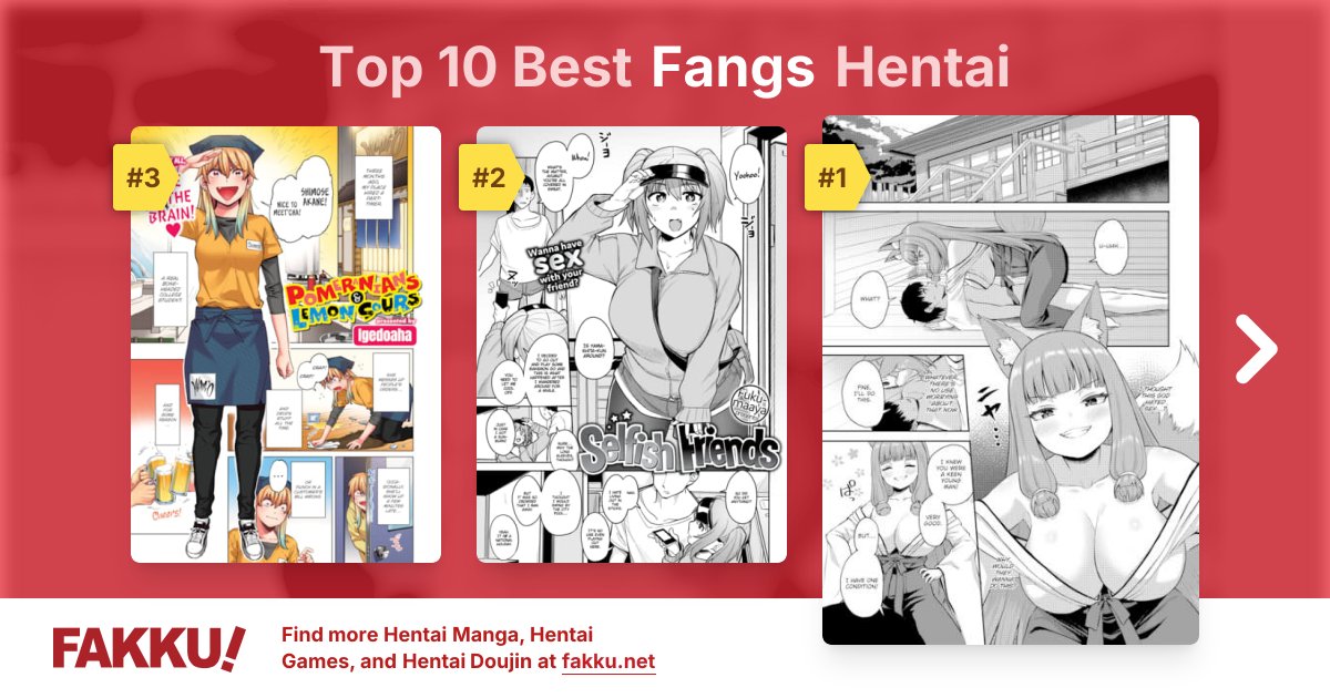 Top 10 Best Fangs Hentai