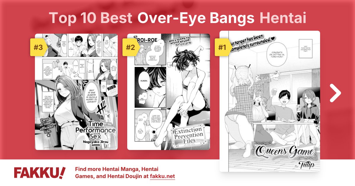 Top 10 Best Over-Eye Bangs Hentai