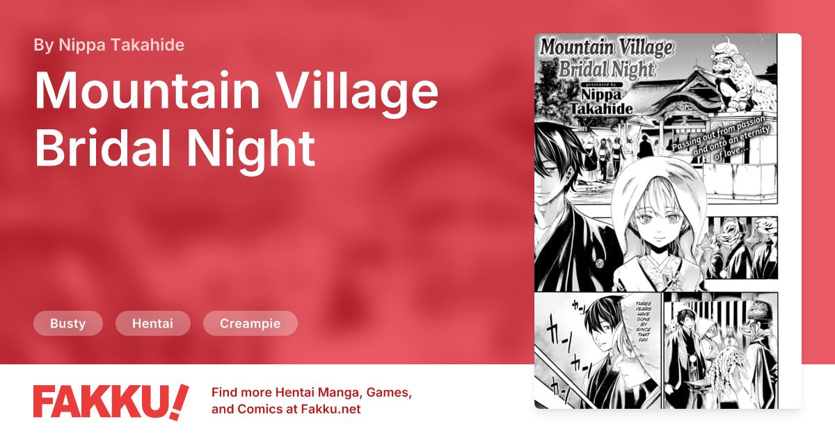 Mountain Village Bridal Night Hentai by Nippa Takahide - FAKKU