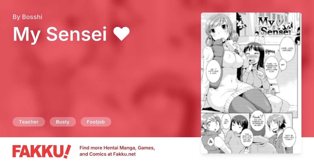 My Sensei ❤ Hentai by Bosshi - FAKKU