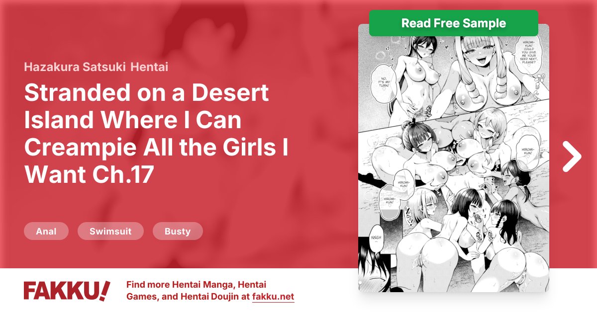  Stranded on a Desert Island Where I Can Creampie All the Girls I Want Ch.17 Hentai by Hazakura Satsuki - FAKKU