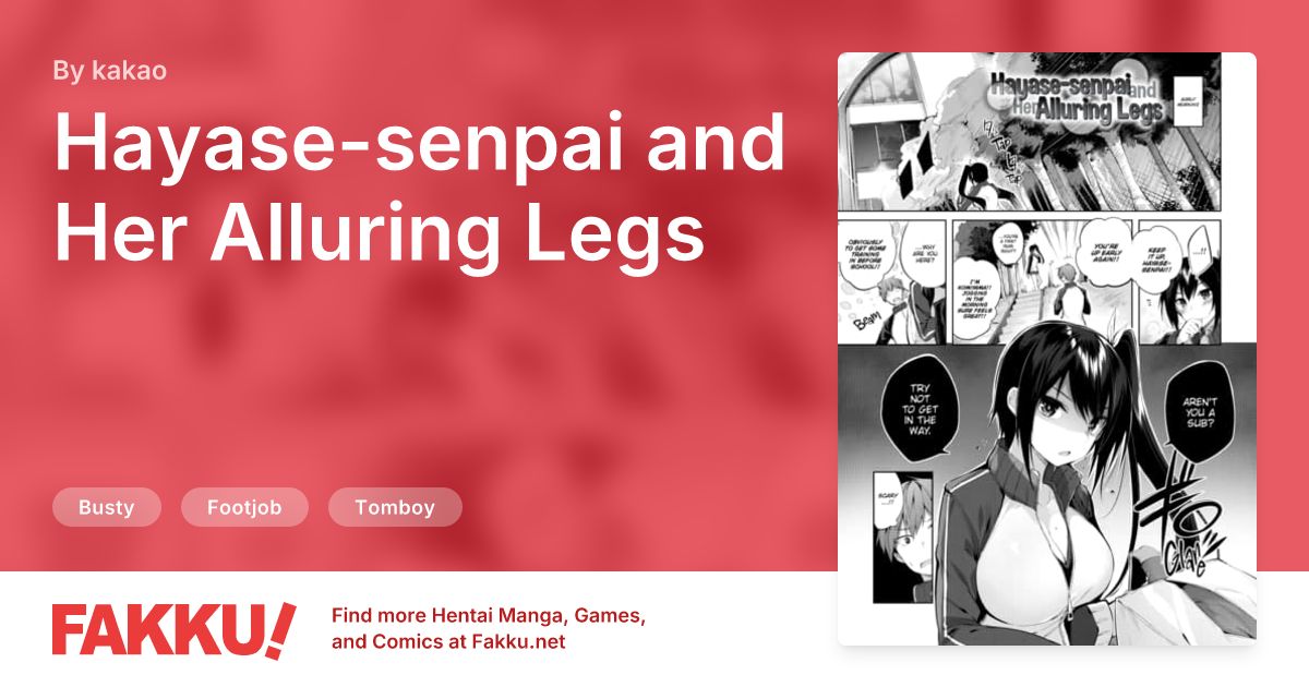 Hayase-senpai and Her Alluring Legs Hentai by kakao - FAKKU