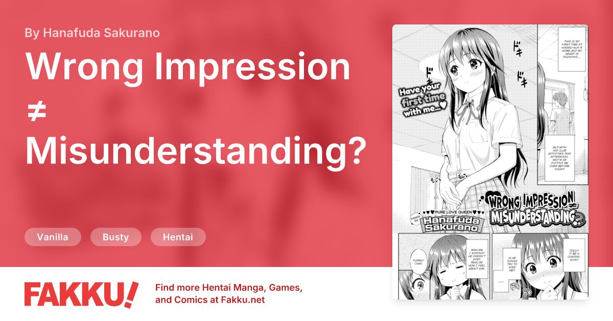 Wrong Impression ≠ Misunderstanding? Hentai by Hanafuda Sakurano - FAKKU