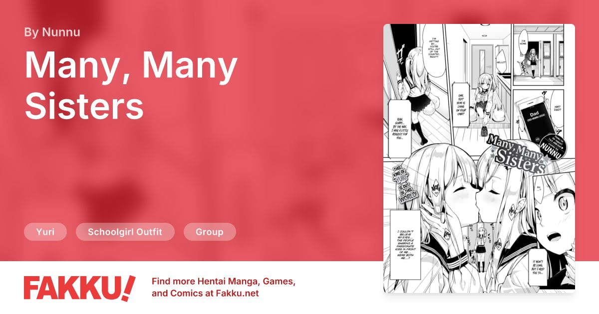 Many, Many Sisters Hentai by Nunnu - FAKKU