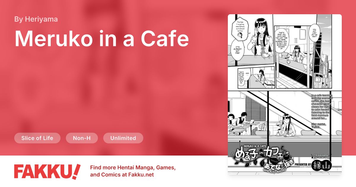 Meruko in a Cafe Hentai by Heriyama - FAKKU