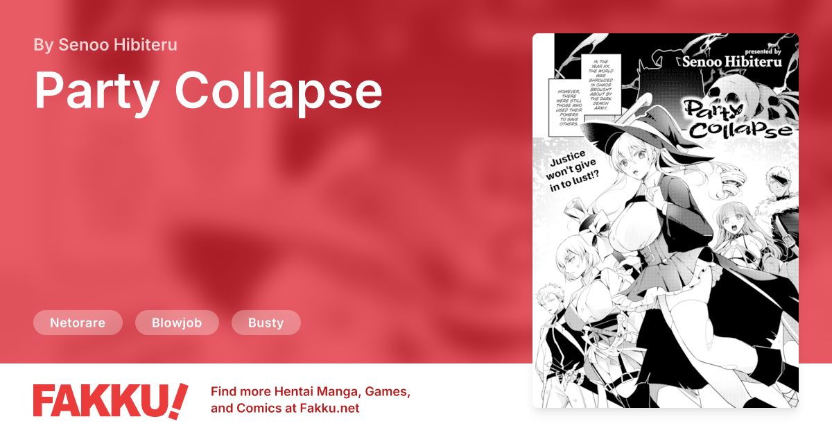 Party Collapse Hentai by Senoo Hibiteru - FAKKU